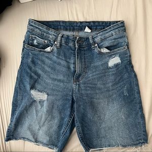 Shorts - stretchy - hight waist - size M